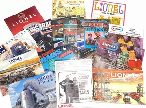 Lionel Heritage Train Catalogs & Magazines Publications Newsletters Vintage Lot - Picture 1 of 17