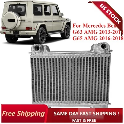 For Mercedes Benz G63 AMG 2013-2018 G65 AMG 2016-2018 Left Oil Cooler Radiator - Image 1 of 4
