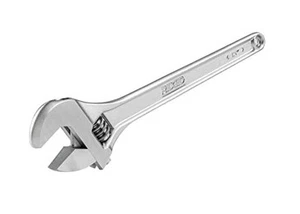 86922 765 Adjustable Wrench, 15-inch Adjustable Wrench for Metric and SAE, - Picture 1 of 7