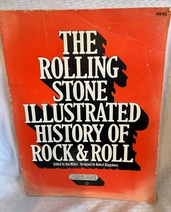 The Rolling Stone Illustrated History of Rock & Roll (Softback 1976) 15" x 11" - Picture 1 of 10