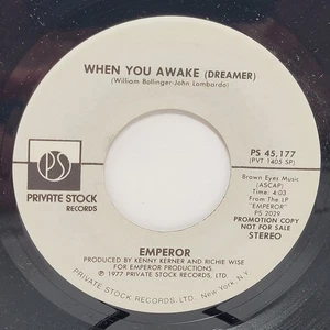 Emperor When You Awake 7" 45rpm EX Vinyl 70's Record 45 - Picture 1 of 2