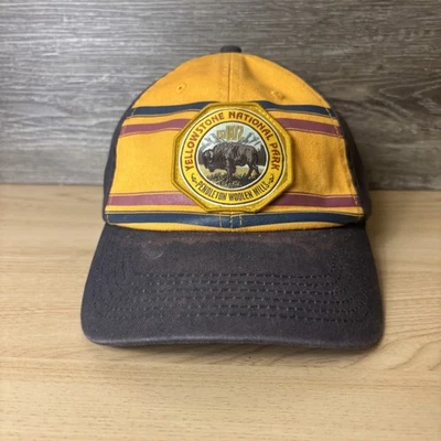 Pendleton Sombrero Gorra Correa Trasera Amarillo Azul Parque Nacional Yellowstone Para Hombres Aire Libre Foto 1 de 4