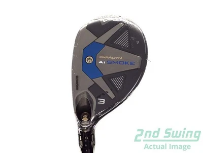Mint Callaway Paradym Ai Smoke Hybrid 3 Hybrid 18° Graphite Stiff Left 40.5in - Image 1 of 4