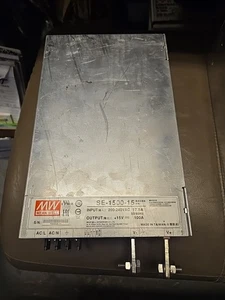Mean Well SE-1500-15 15V 100A 1,5kW Netzteil - Bild 1 von 5