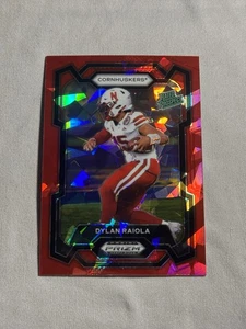 2024 Prizm Draft Picks Dylan Raiola Red Ice Rated Prospect #194🔥🔥 - Bild 1 von 3