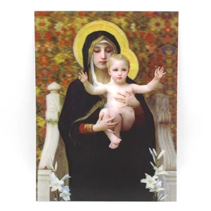 Jesuskind und Maria 3D Linsenposter 12 x 16 cm Druck - Bild 1 von 1