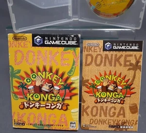 GAMECUBE Donkey Konga NTSC-J DL-DOL-GKGJ-JPN Boxed - Picture 1 of 2