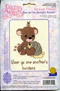 Precious Moments - Fur-Even Friends - Bear with Honey Pot and Bee - XS Kit - New - Picture 1 of 2