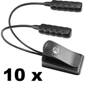 10x Ultrahelle Schwanenhals Leselampe mit 8 COB LED Flexilight Leuchte Minilight - Bild 1 von 5