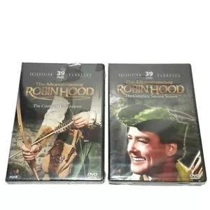 Adventures of Robin Hood Complete First & Second Season New DVD 2008 6 Disc Set - Imagen 1 de 12