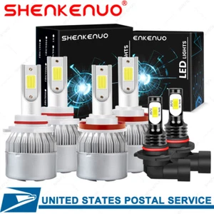 Para for Subaru Forester 2009-2013 LED Faros + bombillas de luces antiniebla - Picture 1 of 12