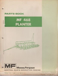 MF Massey Ferguson MF 468 Planter Parts Book Manual - Picture 1 of 1