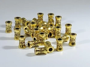 30 Viking Bead, Beads Hair Braid Beard Dreadlock Beads Jewelry New Diy -185 - Picture 1 of 1
