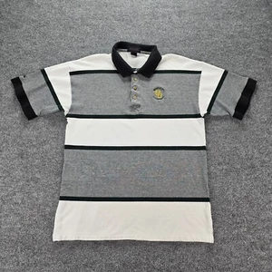 Baylor University Polo Shirt Mens XL Striped Vintage NCAA College Sports - Picture 1 of 8