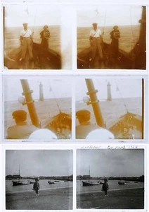26 photos stereos circa 1920  BATEAUX  / stereoview boat - Imagen 1 de 9
