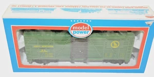 Model Power Great Northern GN 582033  Cattle Car 40' HO Scale New  in Box - Picture 1 of 7
