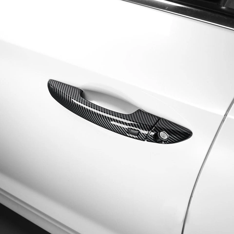 Car Outer Door Handle Stripes Cover Trim Accessories For Hyundai Sonata 2015-19 - Image 1 of 1