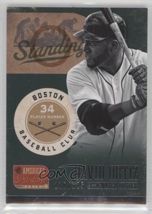 2013 Panini America's Pastime Standing O /125 David Ortiz #SO5 HOF