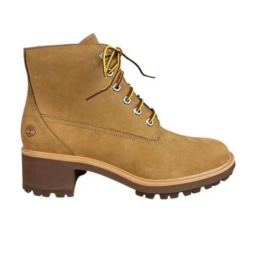 NUOVO Timberland donna Kori Park 6" stivali stringati taglia 10 pelle marrone A439T