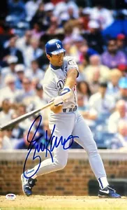 Eric Karros Signed 12x18 LA Dodgers Photo PSA AC12505 - Picture 1 of 2