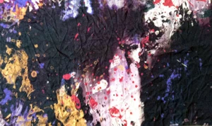 Jersey-Stoff gesprenkelt - Bild 1 von 2