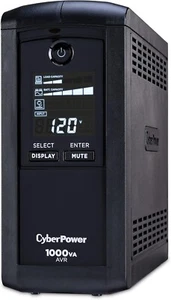 CyberPower CP1000AVRLCD Intelligent LCD UPS Systems (CP1000AVRLCD) BRAND NEW - Picture 1 of 8