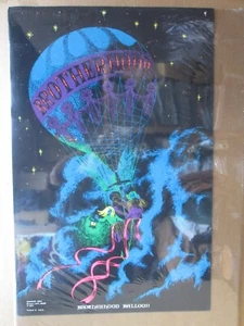 BROTHERHOOD BALLOON poster BLACK LIGHT VINTAGE 1971 CNG3047 - Picture 1 of 5