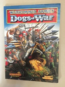 Warhammer Armies Dogs of War Rulebook 1998 Games Workshop very rare - Picture 1 of 2