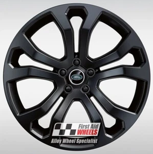 CERCHIO IN LEGA RANGE ROVER SPORT L494 1x 22" ORIGINALE 5014 NERO SATINATO S570BS - Foto 1 di 1