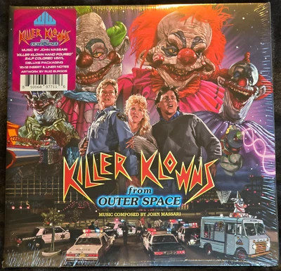 KILLER KLOWNS FROM OUTER SPACE ~ NEW 2 LPs 2024 ~ COLOR VINYL DELUXE PACKAGING - Image 1 of 4