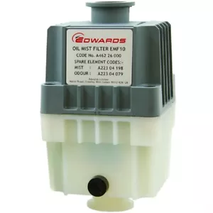 NEW Edwards EMF10 Oil Mist Filter KF25 Ports for RV3 RV5 RV8 Vacuum Pumps - Picture 1 of 5