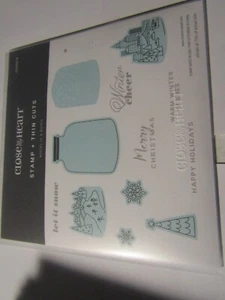 Close To My Heart Stamp & Thin Cuts Winter In A Bottle CC92231 Free Shipping - Picture 1 of 2