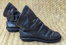 TRIPPEN Womens Slouch Leather Boots Black Size 38 EU | 5 UK | 8 US