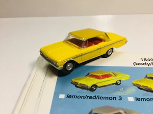 AURORA VIB ULTRA RARA GALAXIE HT ~~ LOGO TELAIO ~~ Model Motoring T-JET AFX HO - Foto 1 di 12