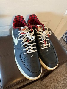 Nike Air Force 1 07 Lv8 Black Athletic Shoes For Men For Sale Authenticity Guaranteed Ebay