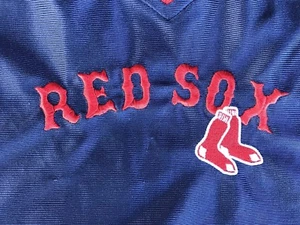RED SOX~BOSTON~VINTAGE LEE SPORT WS CHAMPS-STITCHED Basketball Jersey, Sz S BID! - Picture 1 of 12