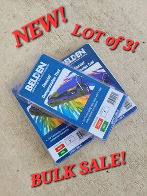 🚨 LOTE de 3 herramientas de compresión coaxial conector F RG59 RG6 CABLE ANTENA PARABÓLICA  Foto 1 de 4