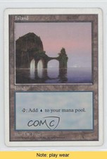 1997 Magic: The Gathering - Core Set: 5th Edition Island READ 0b5