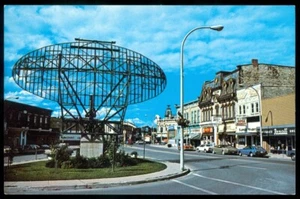 DOWNTOWN, CLINTON, ONTARIO POSTCARD - Imagen 1 de 1