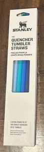 Stanley The Quencher Tumbler Straws, 4 Extra Straws. Blue - Picture 1 of 2