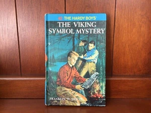 1963 Hardy Boys #42 The Viking Symbol Mystery Early Edition Hard Cover Copy 2 - Imagen 1 de 5