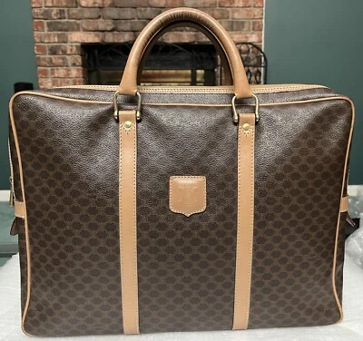 CELINE Monograma Triunfo Negocios Maletín Laptop Bolso de Mano - BUENO Foto 1 de 4