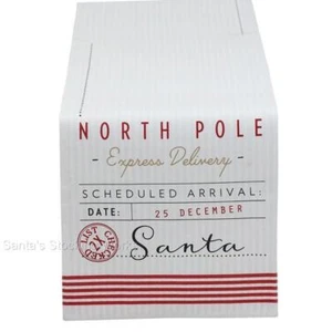 NWT DII Santa's Workshop Property North Pole Express 72" CHRISTMAS TABLE RUNNER - Picture 1 of 1