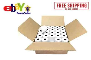 Thermal Paper Rolls 3 1/8" x 220. Fits Most Receipt Printers, Pack of 50 Rolls - Picture 1 of 4