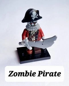 NEW LEGO 71010 MINIFIGURE SERIES 14 ZOMBIE PIRATE MINIFIGURE MINT CONDITION - Picture 1 of 5
