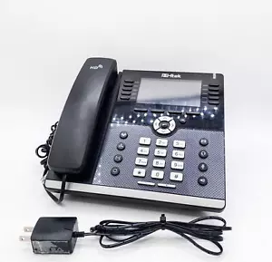 HTEK UC926E IP Phone HTEK UC926E Gigabit IP Phone w HD Handset, Power Cord - Picture 1 of 4