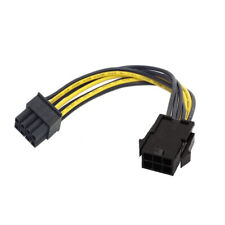 R10 6pin auf 8pin PCIE PCI Express Grafikkarte Stromkabel Adapter Strom Kabel