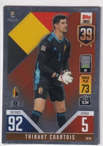 Topps Match Attax Road To Nations League 101 2022CD N º 39 Thibaut Courtois - Imagen 1 de 1