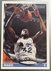 1993-94 SHAQUILLE O’NEAL - TOPPS GOLD PARALLEL INSERT 181 - ORLANDO MAGIC - SHAQ - Picture 1 of 2