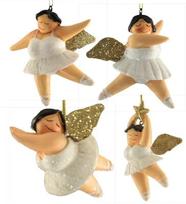 Casablanca Design Hänger "Engel Betty" weiß/gold Weihnachten Geschenk 16311 - Bild 1 von 3